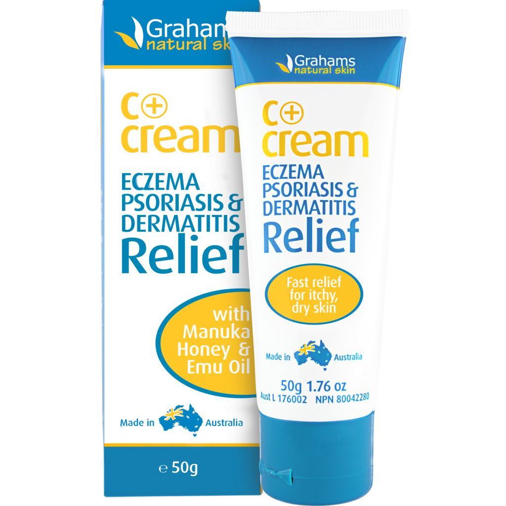 Grahams Natural C Eczema & Dermatitis Cream 50gm